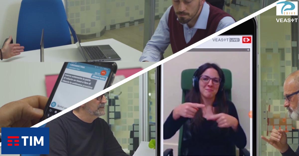 Come TIM migliora l'accessibilità e l'inclusione dei dipendenti sordi